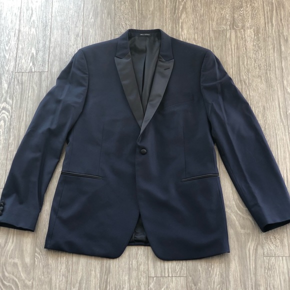 my.suit Other - Men’s Navy and Black Tuxedo worn once!